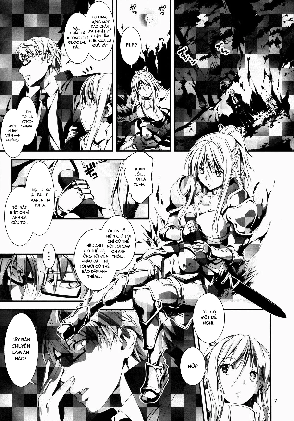 HentaiVN.net - Ảnh 9 - Anh nhân viên sang dị giới [Salaryman in the fantasy, Ryman fantasy, Kuro no Ryman Soushuuhen, リーマンファンタジー, 黒のリーマン総集編] - Chap 1