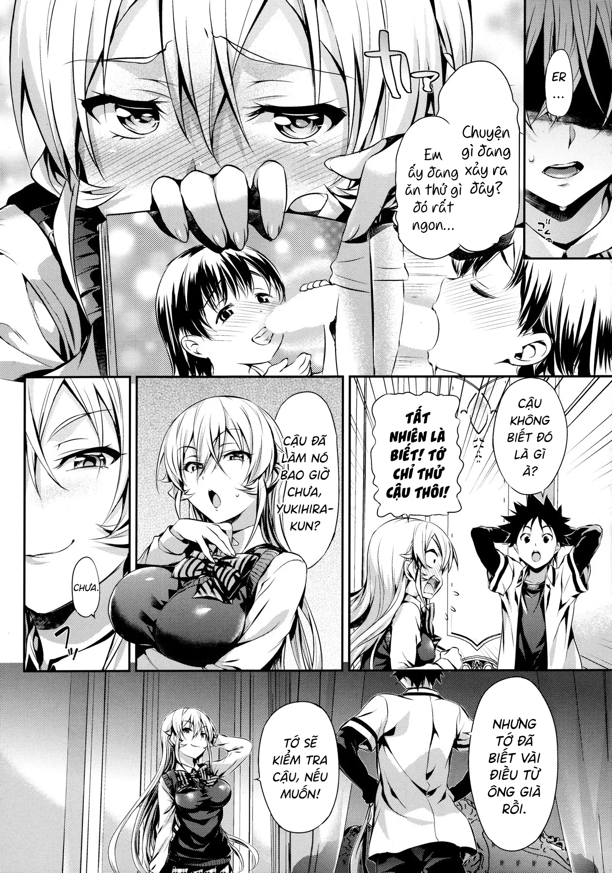 HentaiVN.net - Ảnh 5 - Thí Nghiệm Tình Yêu Của Erina [Erina-sama no Renai Kenkyuukai; Erina-sama's Love Lab] - Chap 1