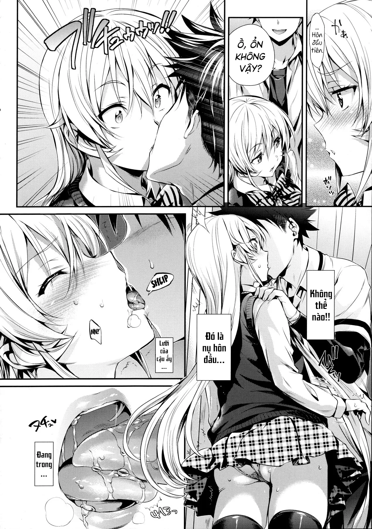 HentaiVN.net - Ảnh 7 - Thí Nghiệm Tình Yêu Của Erina [Erina-sama no Renai Kenkyuukai; Erina-sama's Love Lab] - Chap 1