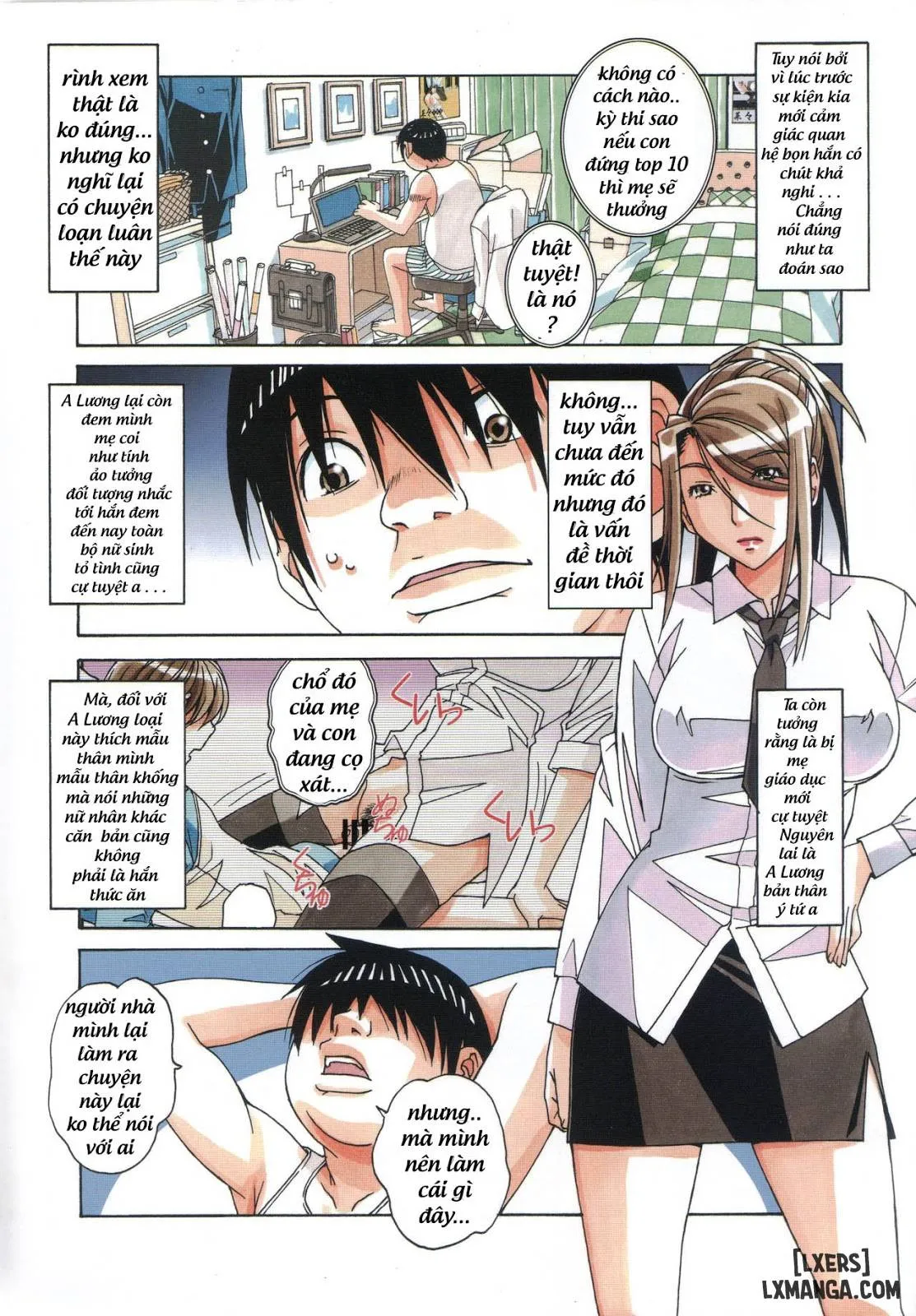 HentaiVN.net - Ảnh 18 - Trò chơi của anh trai - Chap 1