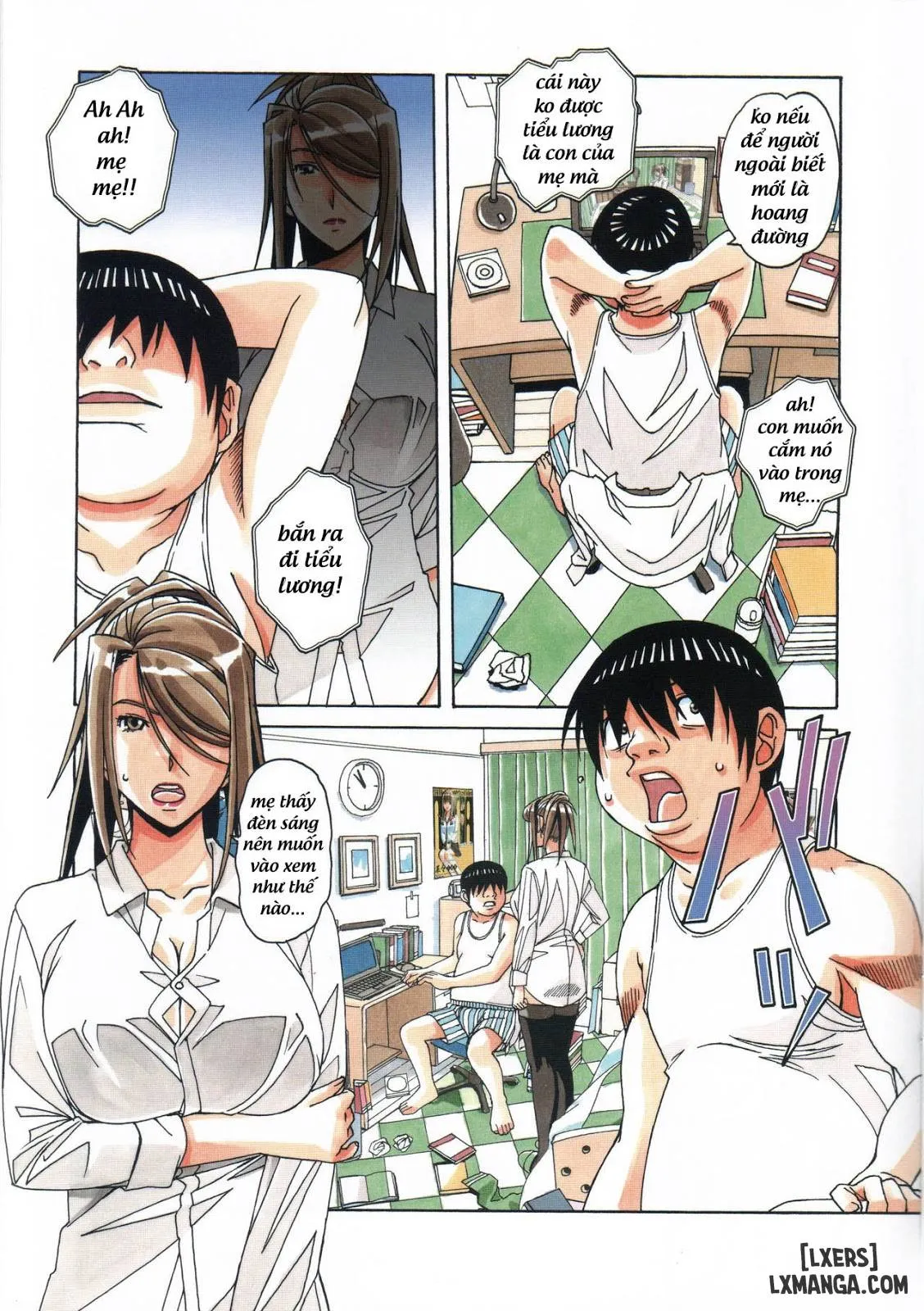 HentaiVN.net - Ảnh 19 - Trò chơi của anh trai - Chap 1