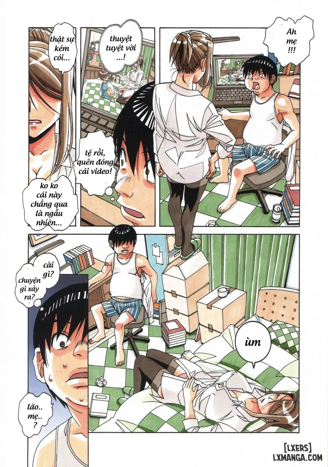 HentaiVN.net - Ảnh 20 - Trò chơi của anh trai - Chap 1