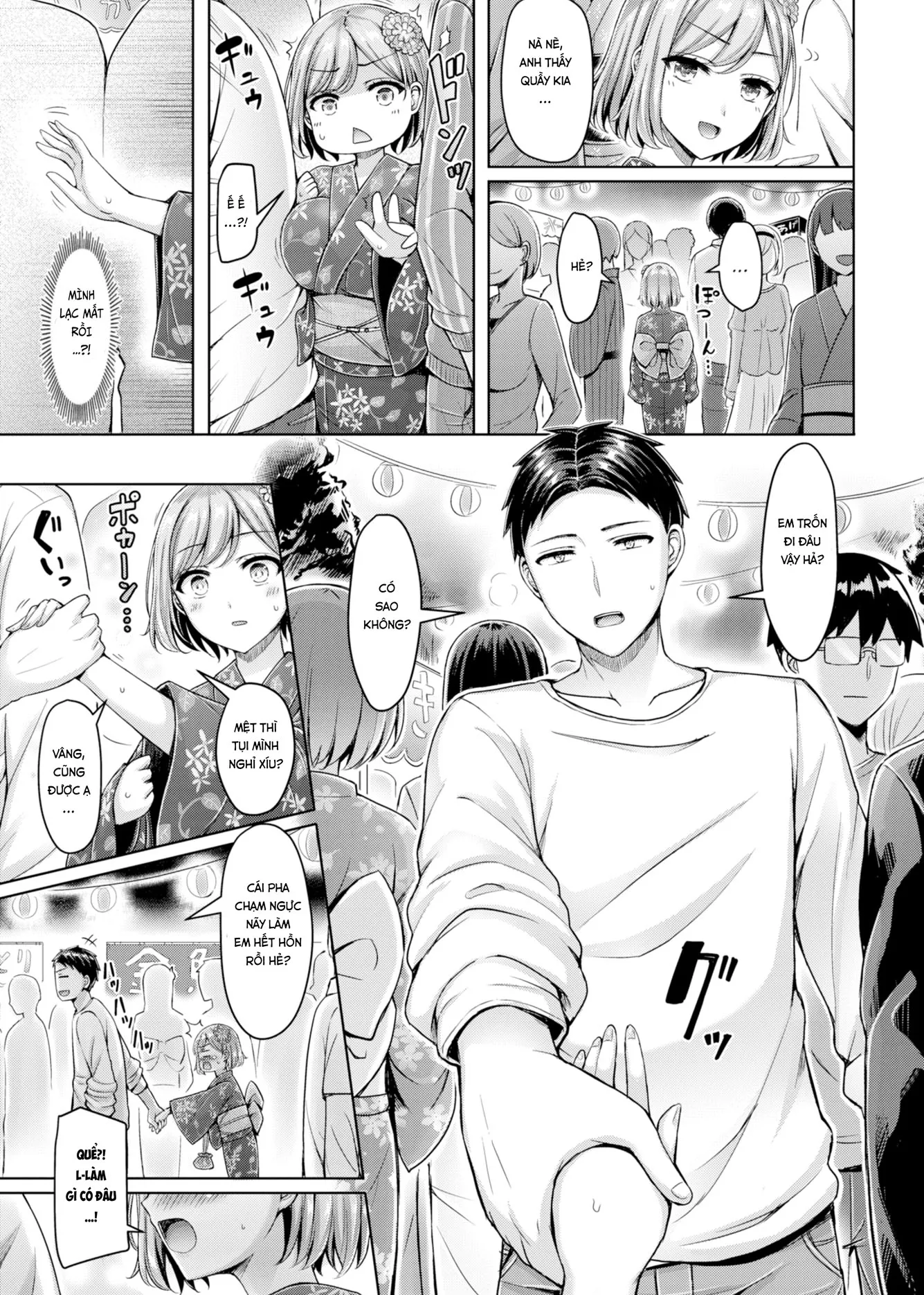 HentaiVN.net - Ảnh 4 - Cô Nàng Xinh Xắn và Anh Chàng May Mắn! [Affinity XO!] - Chap 1