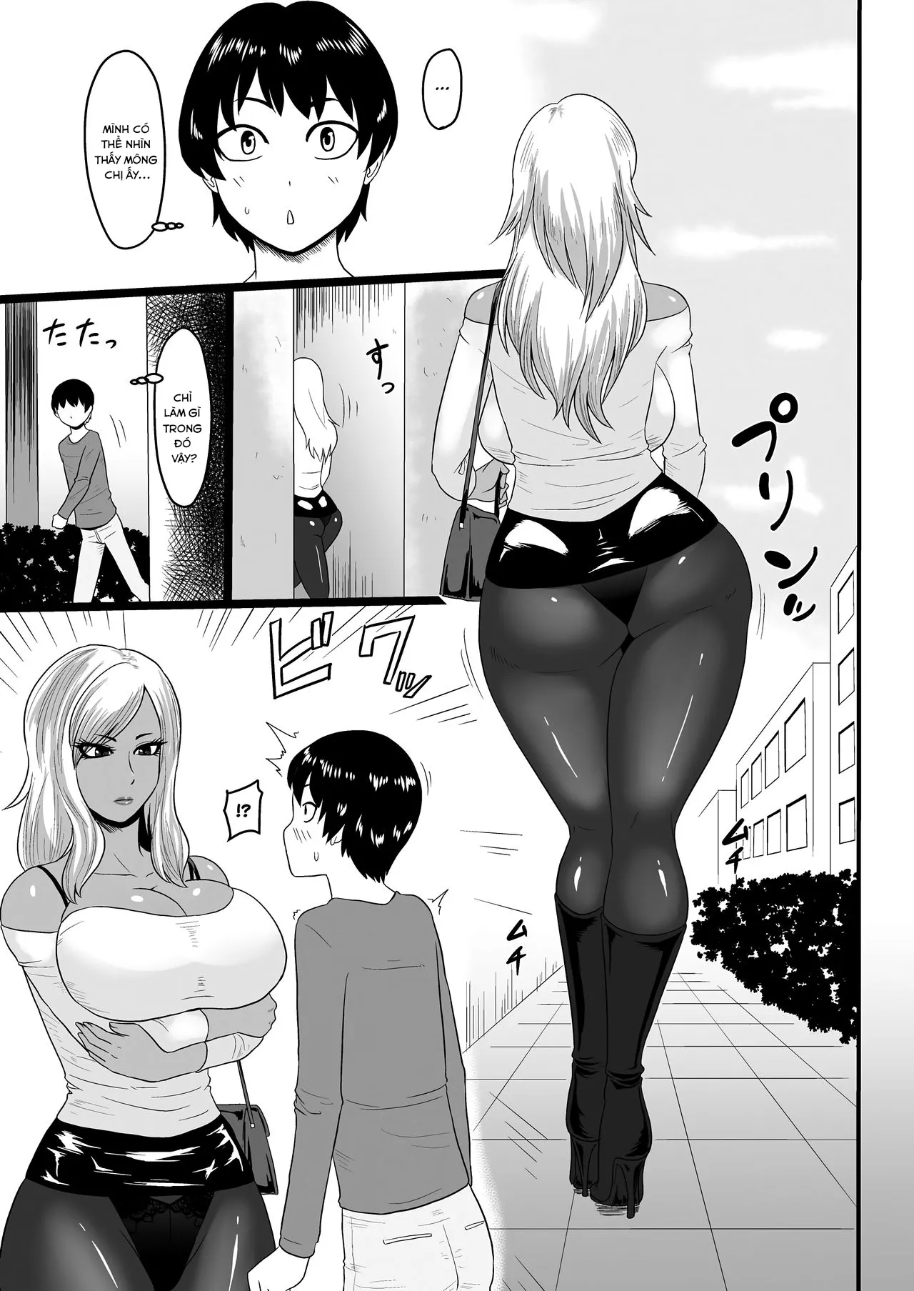 HentaiVN.net - Ảnh 3 - Bị bắt bởi nàng gal hư hỏng [Captured by a Bad Gal] - Chap 1