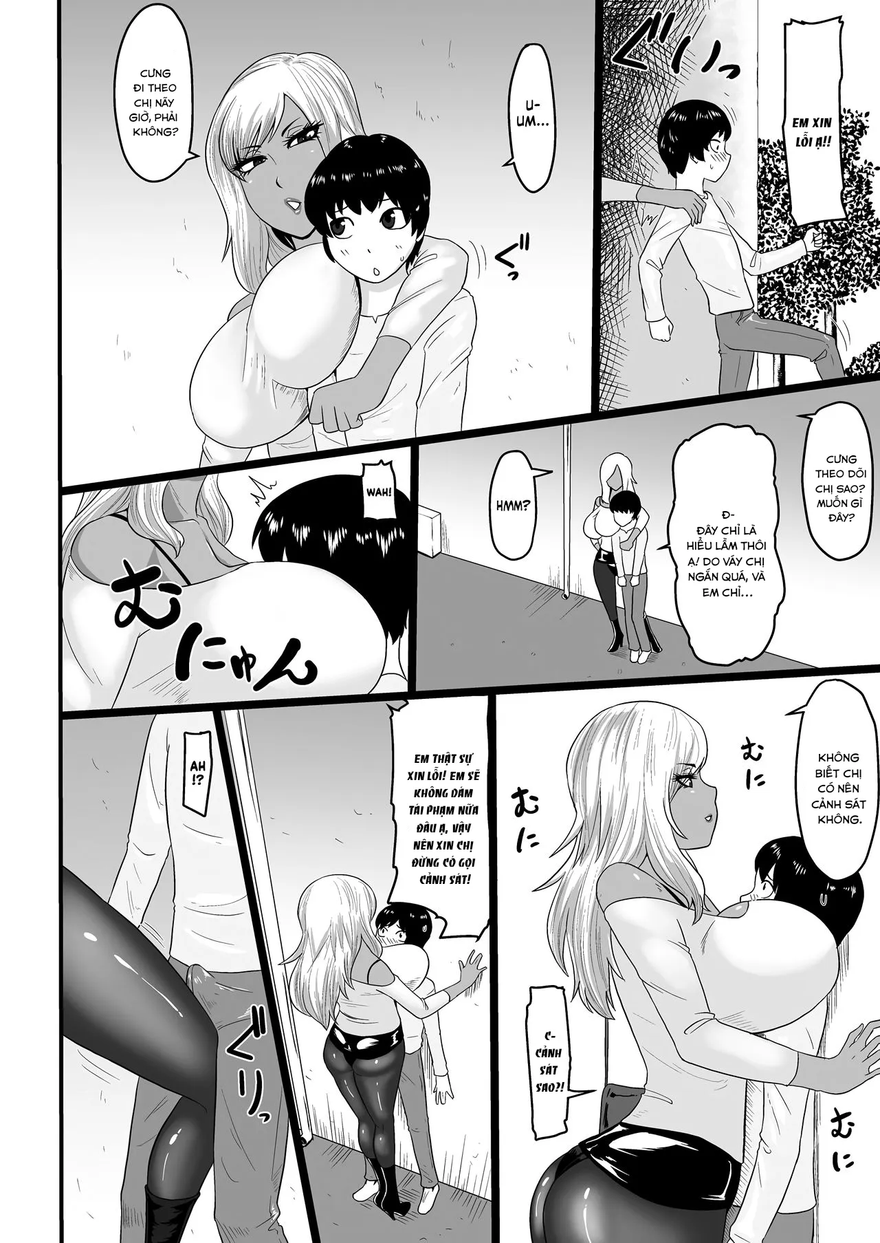 HentaiVN.net - Ảnh 4 - Bị bắt bởi nàng gal hư hỏng [Captured by a Bad Gal] - Chap 1