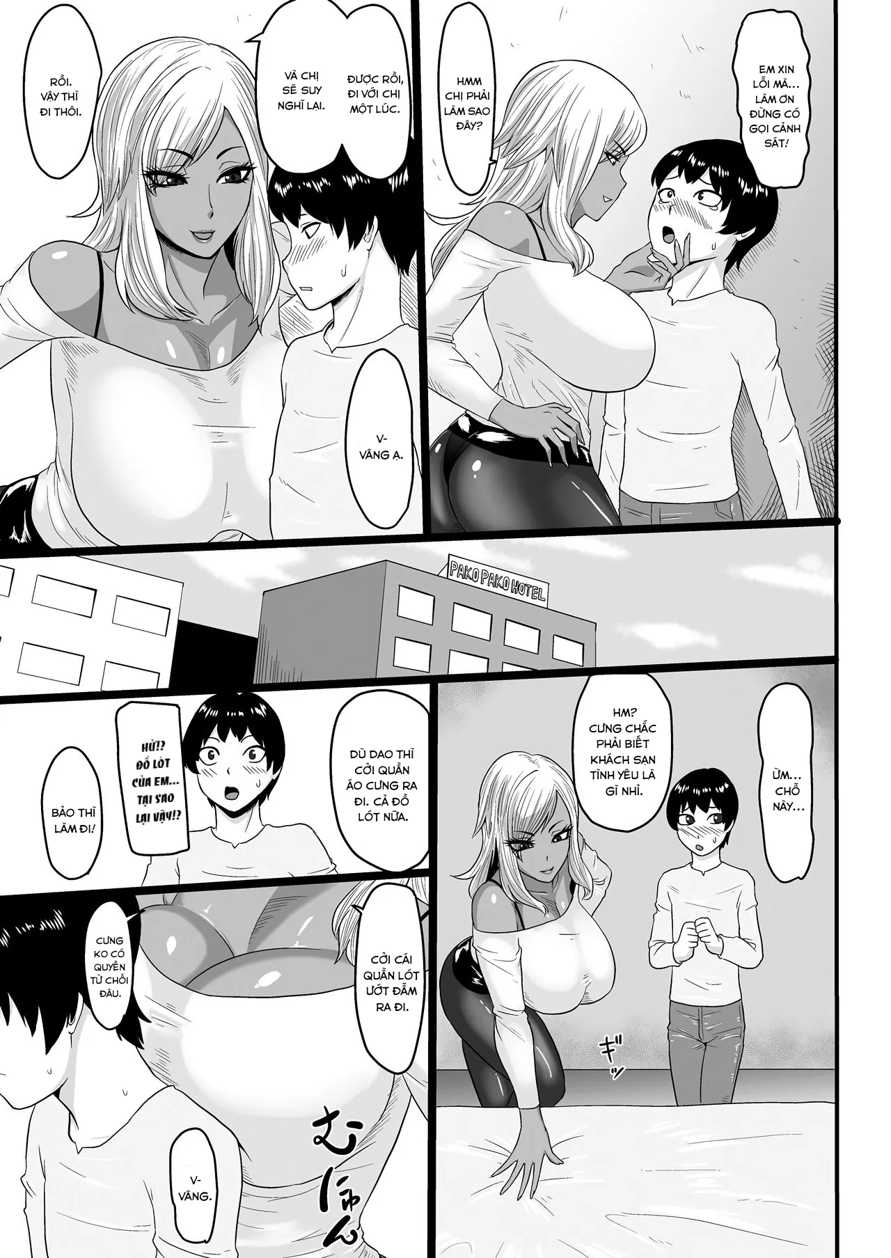 HentaiVN.net - Ảnh 7 - Bị bắt bởi nàng gal hư hỏng [Captured by a Bad Gal] - Chap 1