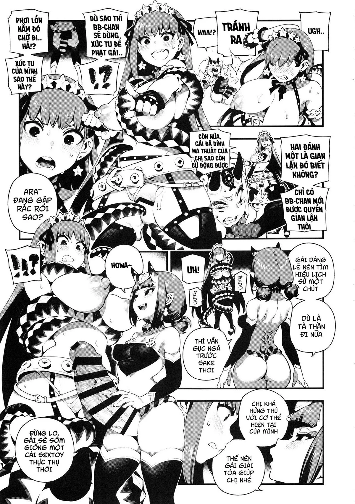 HentaiVN.net - Ảnh 20 - [Bear Hand (Fishine, Ireading)] CHALDEA MANIA - Oni & Ma (Fate/Grand Order) [[熊掌社 (魚生、俺正讀)] カルデアマニア・鬼&魔 (Fate/Grand Order)] - Chap 1