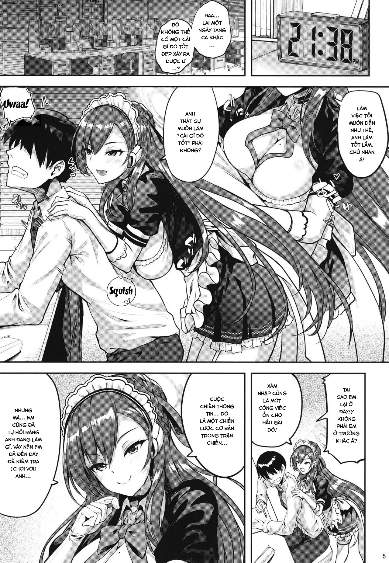 HentaiVN.net - Ảnh 4 - Goshujin-sama to Issho (Blue Archive) [ご主人様といっしょ♡ (ブルーアーカイブ) ; Together With My Master (Blue Archive)] - Chap 1