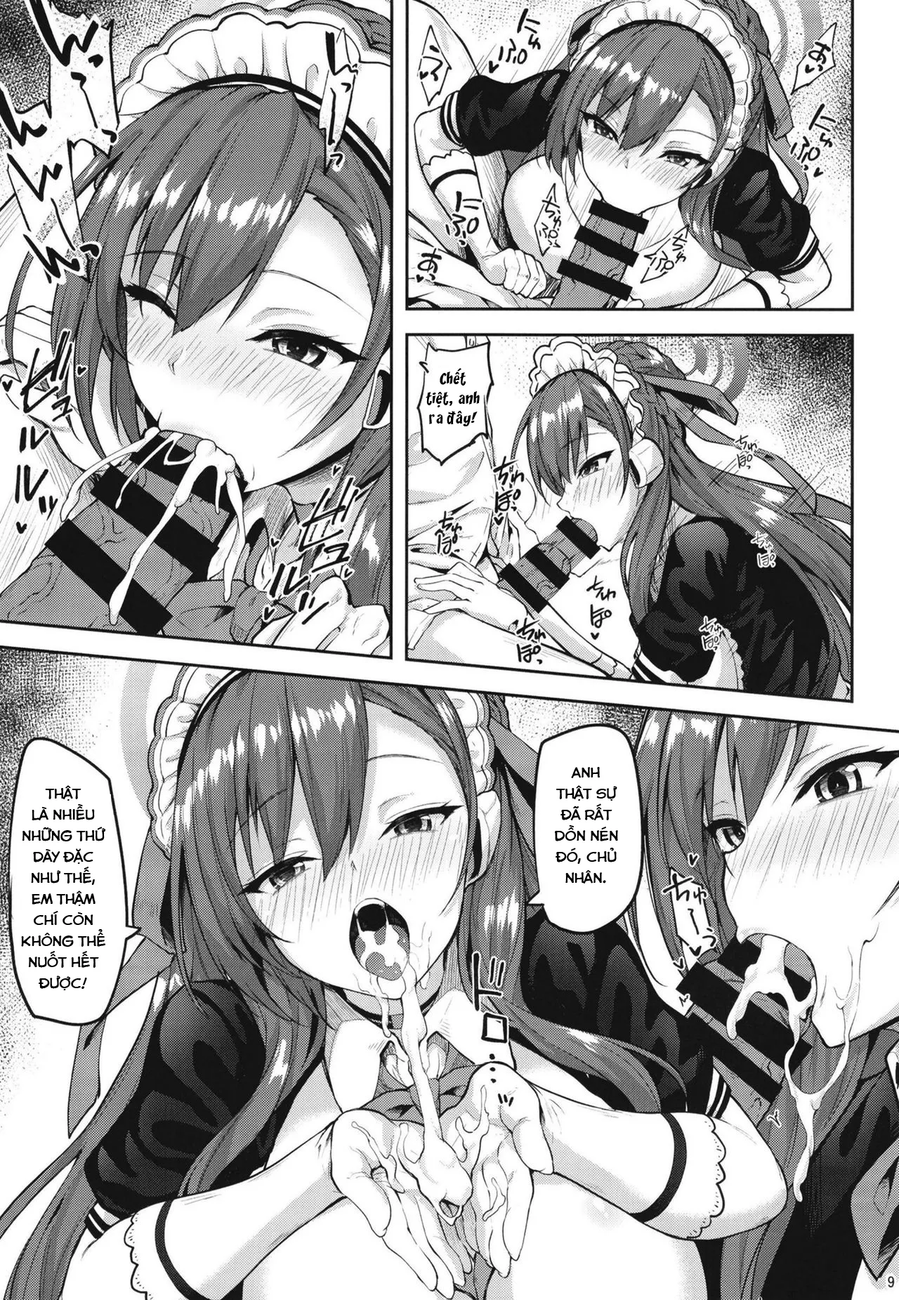 HentaiVN.net - Ảnh 8 - Goshujin-sama to Issho (Blue Archive) [ご主人様といっしょ♡ (ブルーアーカイブ) ; Together With My Master (Blue Archive)] - Chap 1