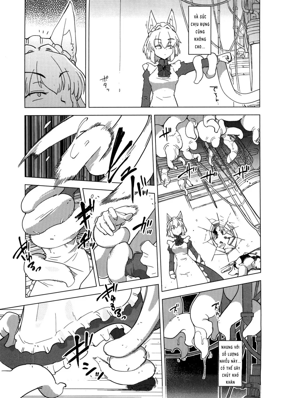 HentaiVN.net - Ảnh 10 - Wolf in sheep's clothing in Tentacles - Chap 1