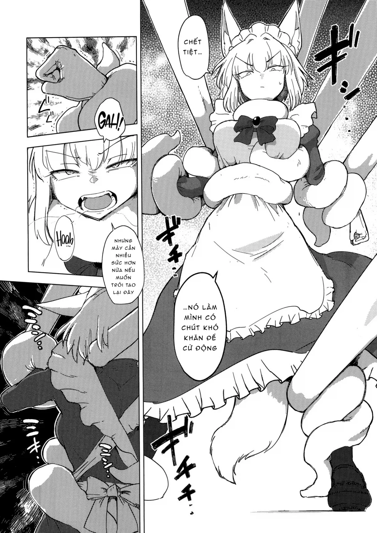HentaiVN.net - Ảnh 11 - Wolf in sheep's clothing in Tentacles - Chap 1