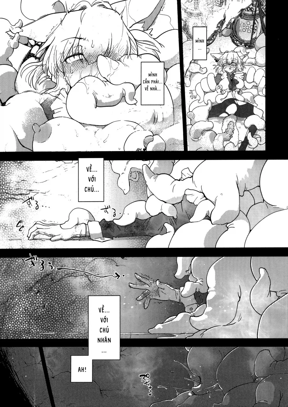 HentaiVN.net - Ảnh 23 - Wolf in sheep's clothing in Tentacles - Chap 2