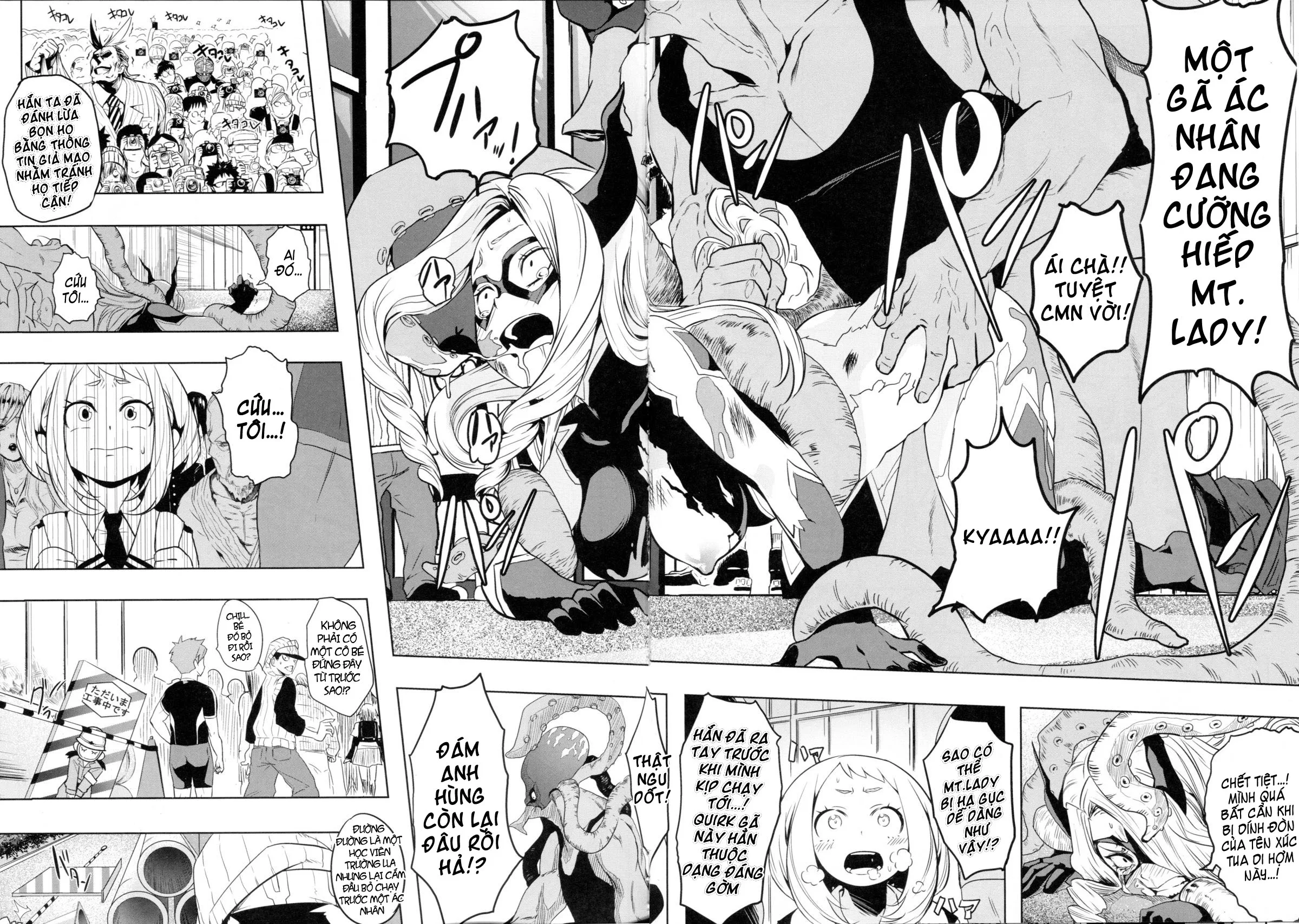 HentaiVN.net - Ảnh 7 - Still Behave Uraraka! [Saredo Uraraka ni! Ikari no Gachimacchi] - Chap 1