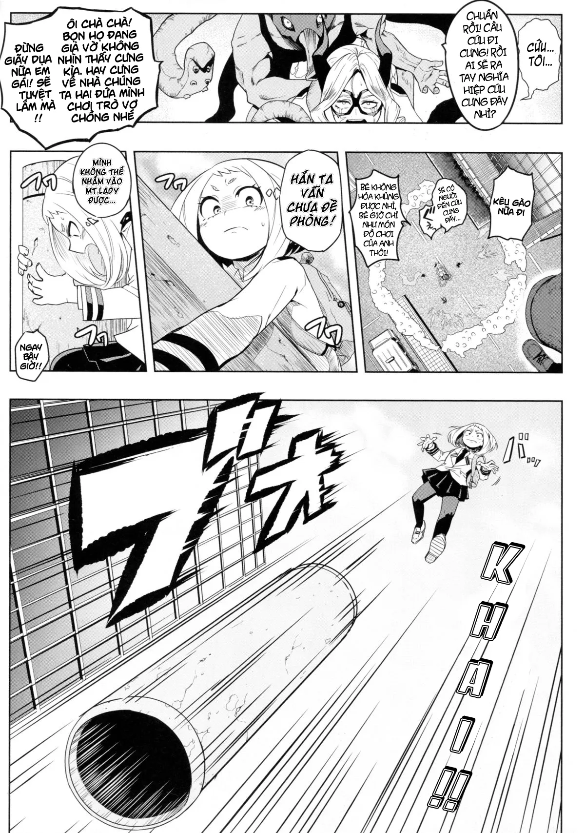 HentaiVN.net - Ảnh 8 - Still Behave Uraraka! [Saredo Uraraka ni! Ikari no Gachimacchi] - Chap 1