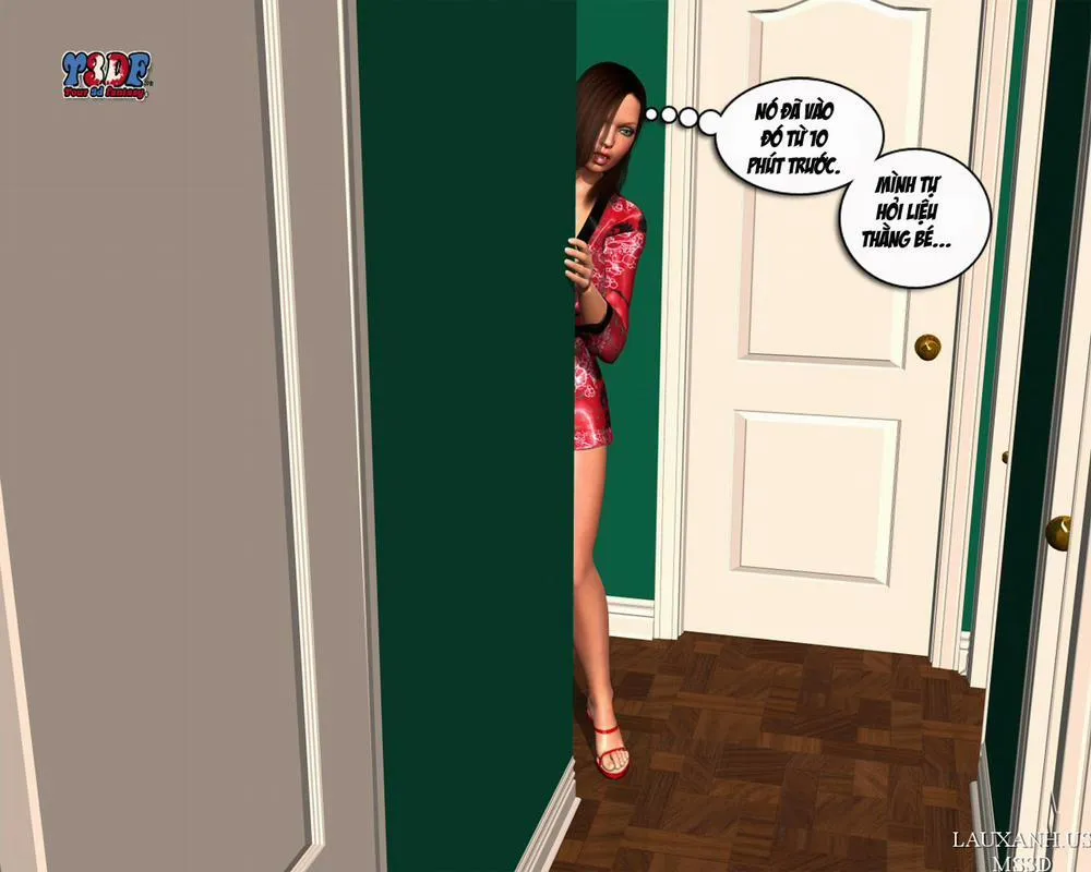 HentaiVN.net - Ảnh 17 - [3D] Can't Sleep - Chap 1