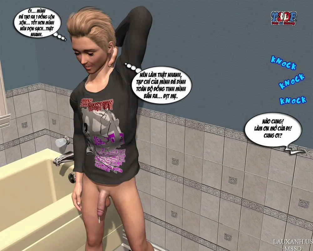 HentaiVN.net - Ảnh 25 - [3D] Can't Sleep - Chap 1