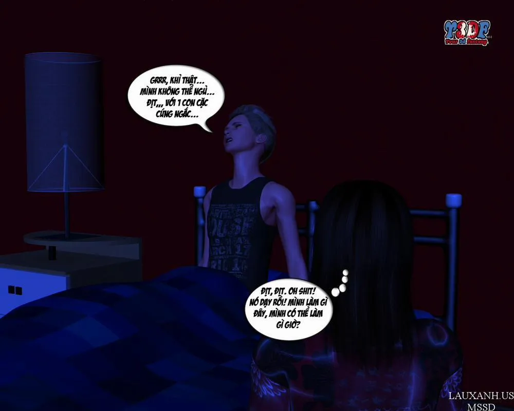 HentaiVN.net - Ảnh 50 - [3D] Can't Sleep - Chap 1