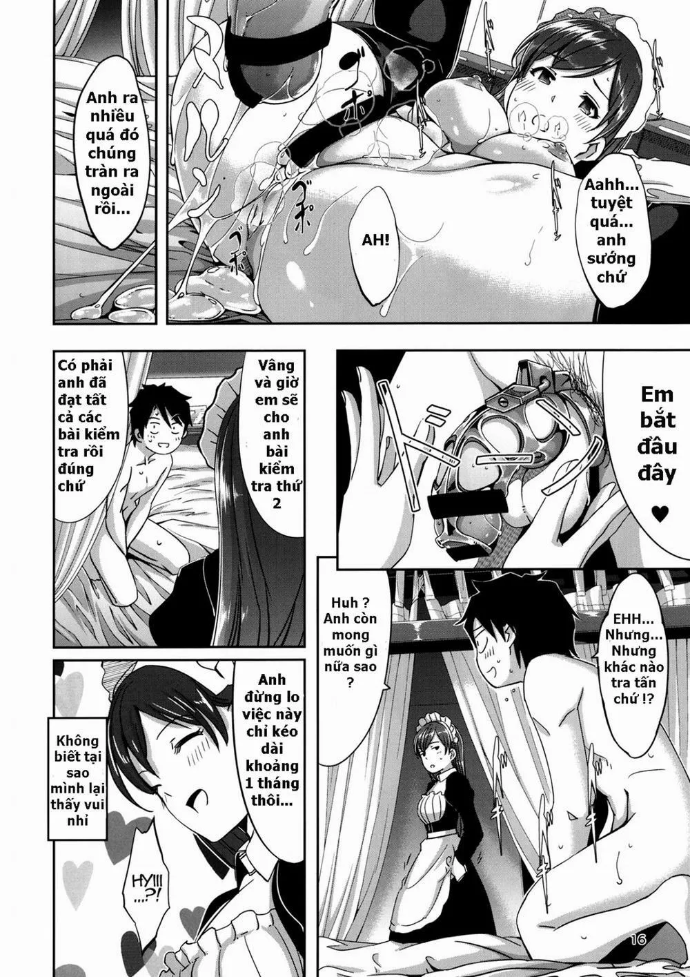 HentaiVN.net - Ảnh 17 - Maid Minami no Gohoushi Full Course (The Idolmaster) - Chap 1