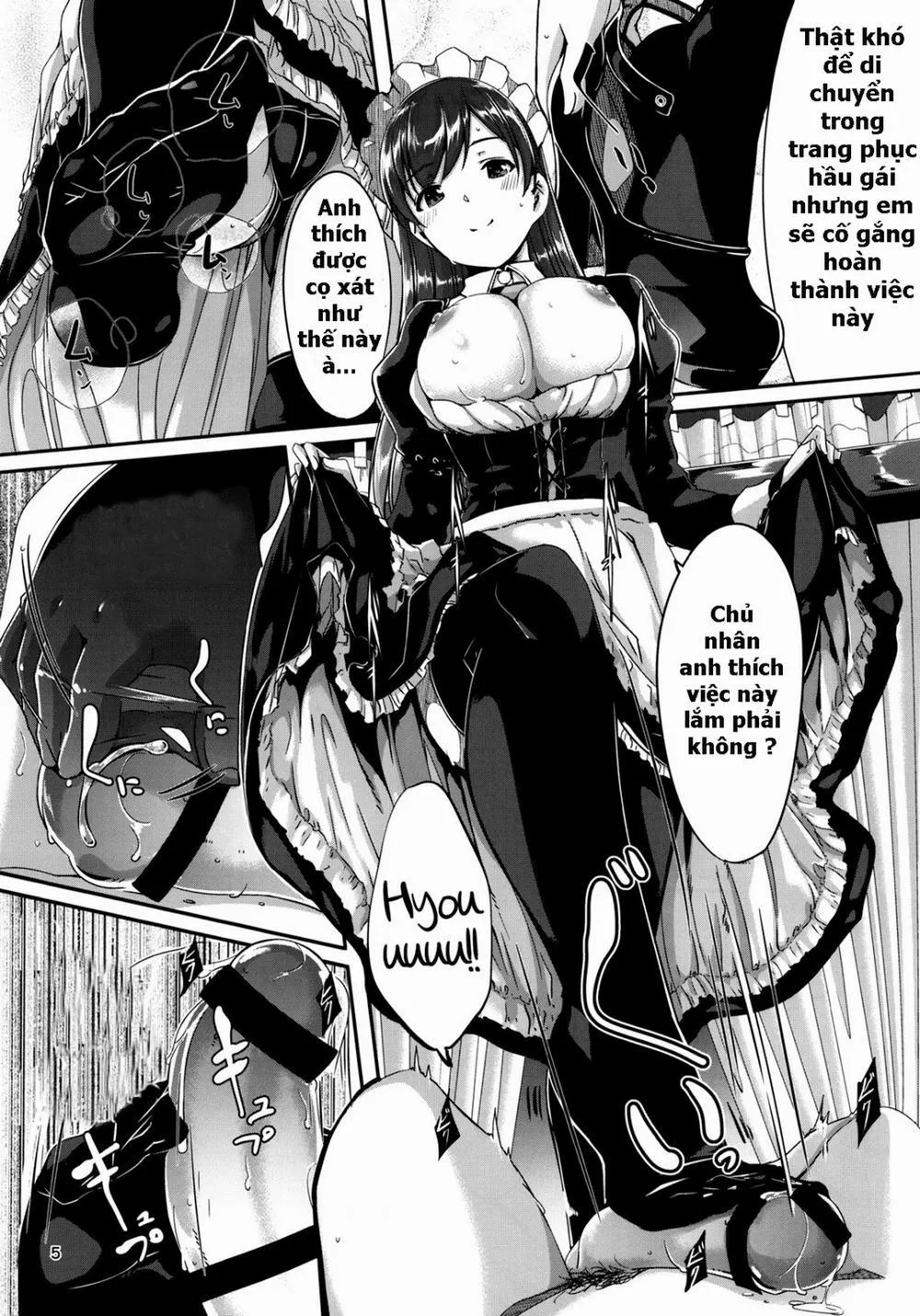 HentaiVN.net - Ảnh 6 - Maid Minami no Gohoushi Full Course (The Idolmaster) - Chap 1