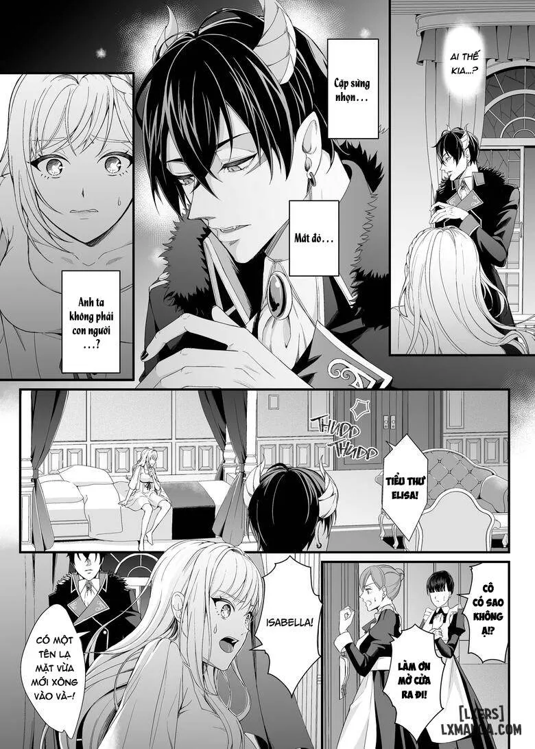 HentaiVN.net - Ảnh 18 - Nữ phản diện tái sinh và Chúa quỷ: Phần 1 - Chap 1