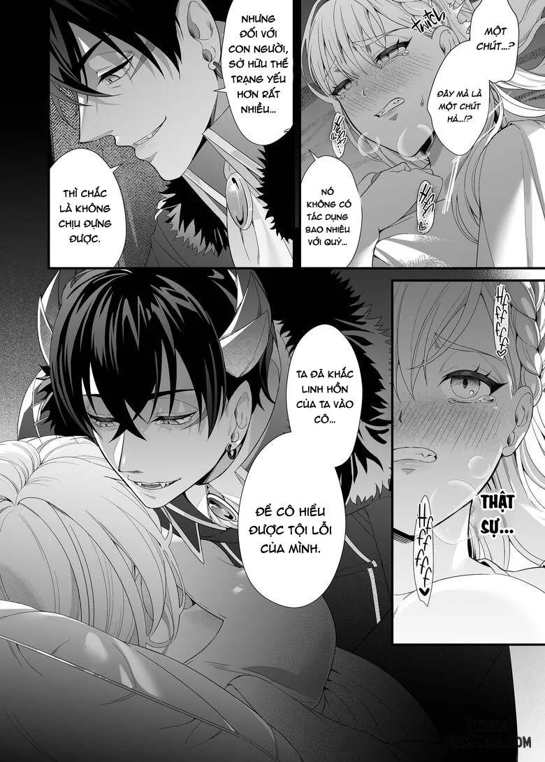HentaiVN.net - Ảnh 26 - Nữ phản diện tái sinh và Chúa quỷ: Phần 1 - Chap 1