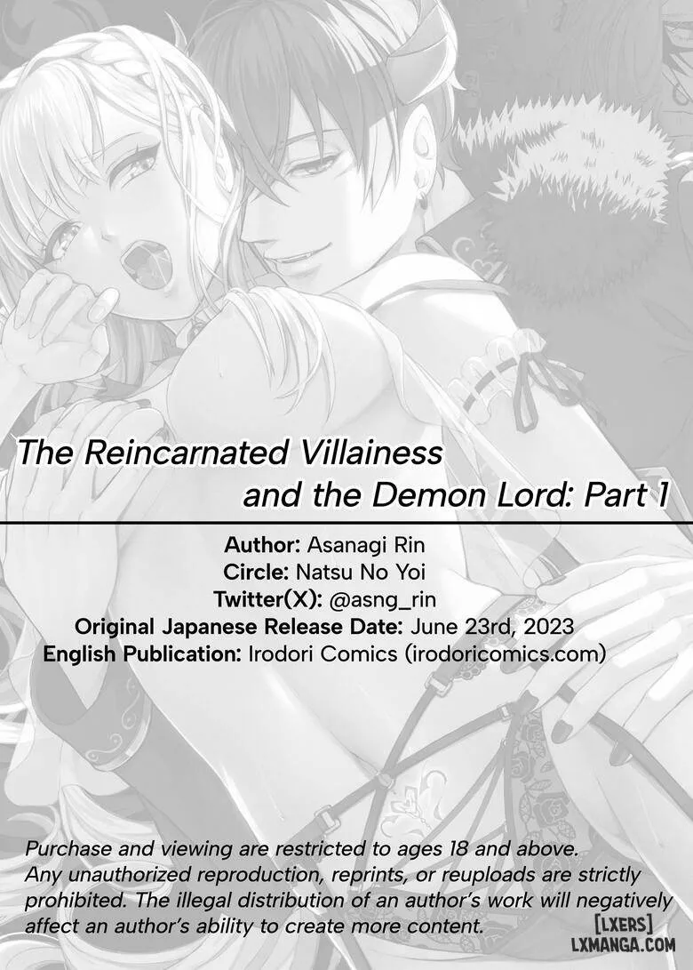 HentaiVN.net - Ảnh 54 - Nữ phản diện tái sinh và Chúa quỷ: Phần 1 - Chap 1