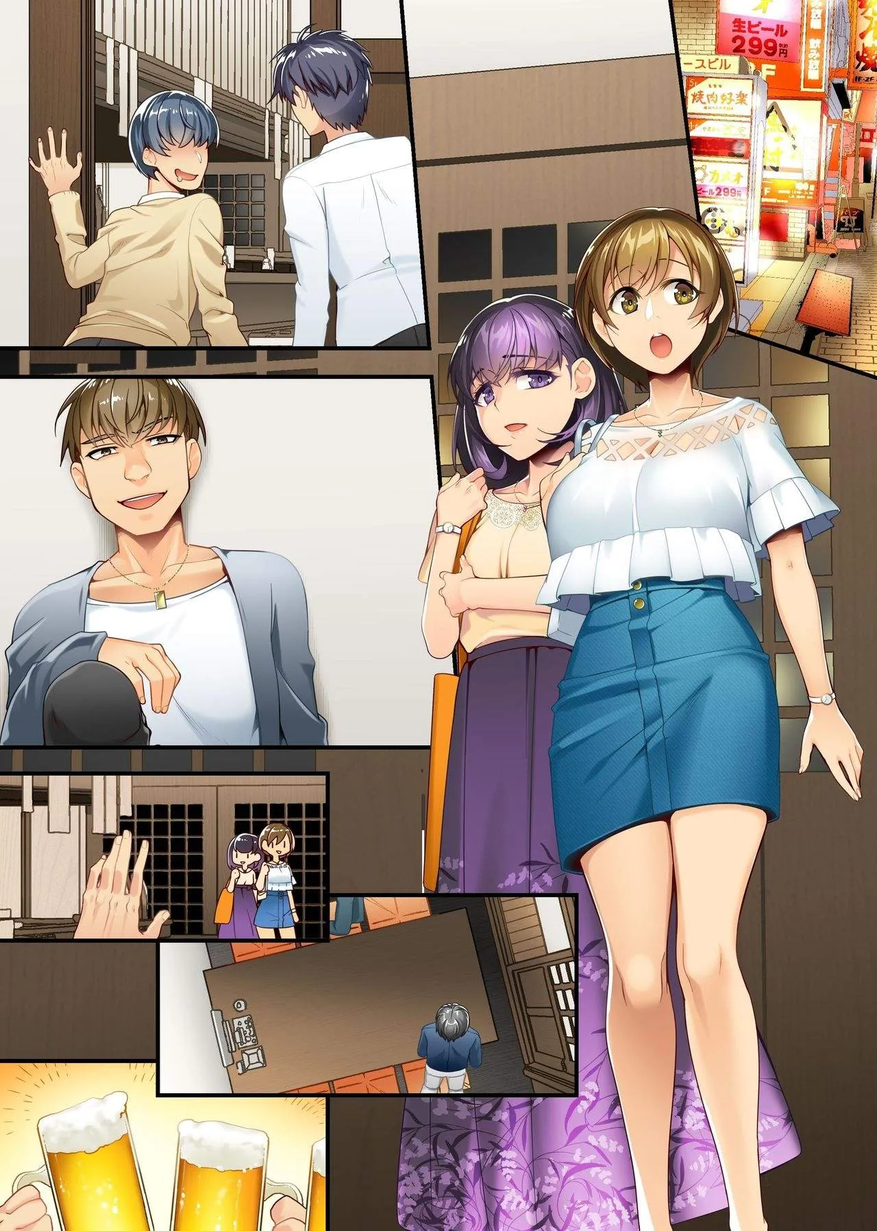 HentaiVN.net - Ảnh 4 - Kareshi Mochi ReaJuujitsu JD ga YariCir de Netorarete... [Muku de Buyoujin na Shinpin Ana o Onaho ni Shitateru no ga Orera no Circle Katsudou!] - Chap 1