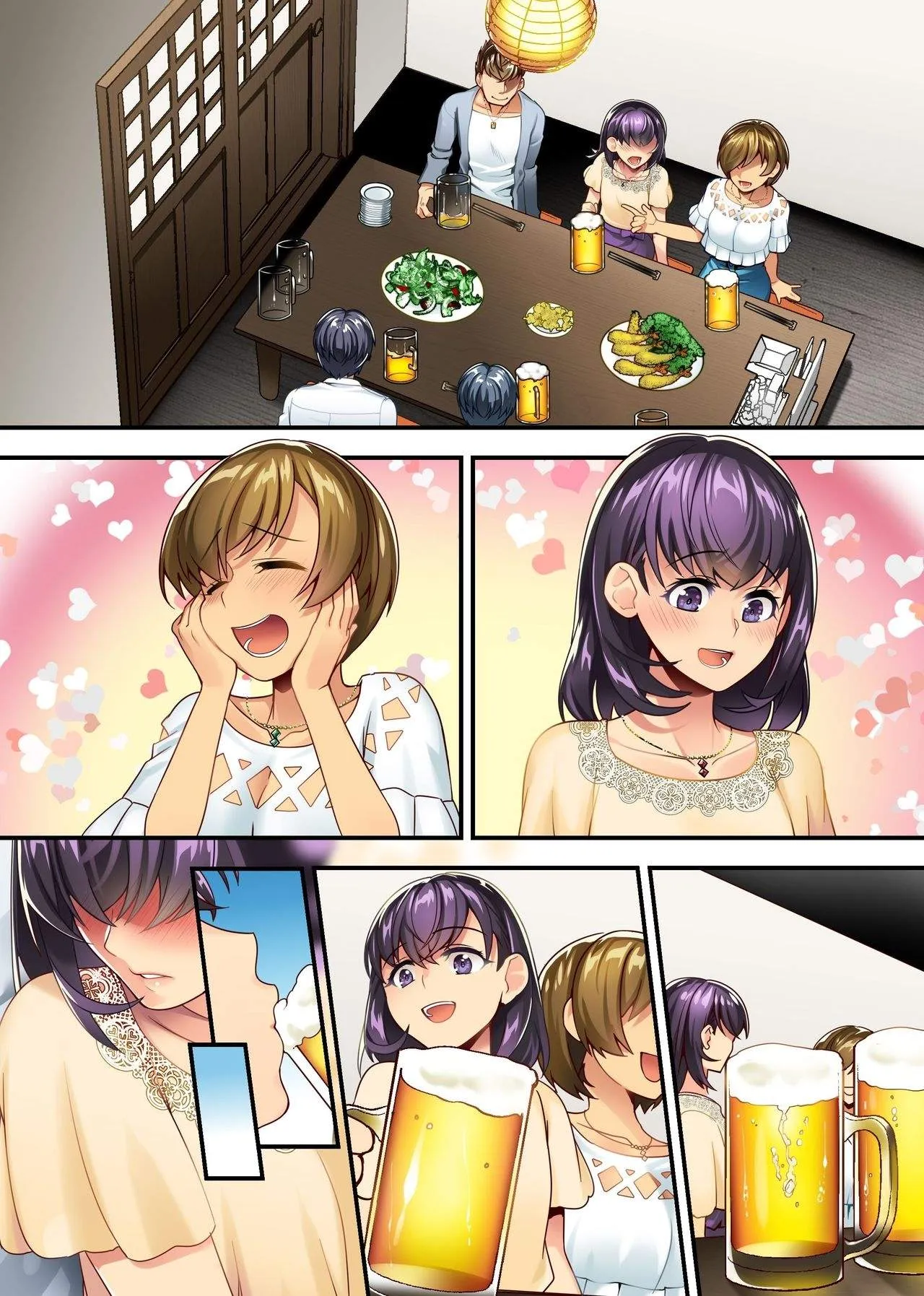HentaiVN.net - Ảnh 5 - Kareshi Mochi ReaJuujitsu JD ga YariCir de Netorarete... [Muku de Buyoujin na Shinpin Ana o Onaho ni Shitateru no ga Orera no Circle Katsudou!] - Chap 1