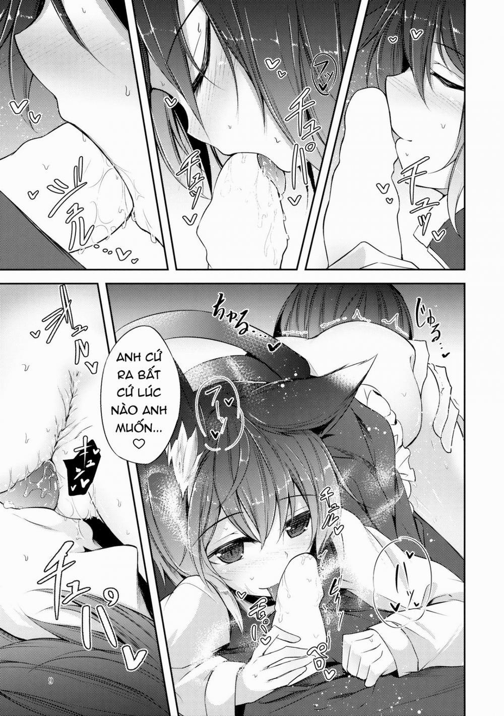 HentaiVN.net - Ảnh 12 - Senjitsu Tasukete Itadaita desu. (Touhou) [I'm the Black Cat You Helped Out the Other Day.] - Chap 1