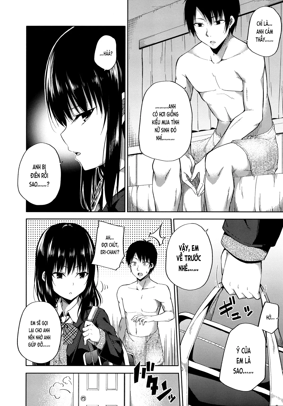 HentaiVN.net - Ảnh 6 - Anh ghét gái bán hoa sao ạ? (nguyên tác) [援交少女はお嫌いですか？ (オリジナル); Enkou Shoujo wa Okirai desu ka? (original)] - Chap 1