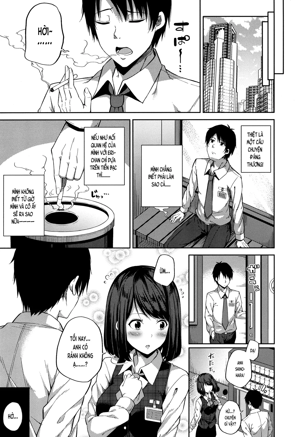 HentaiVN.net - Ảnh 7 - Anh ghét gái bán hoa sao ạ? (nguyên tác) [援交少女はお嫌いですか？ (オリジナル); Enkou Shoujo wa Okirai desu ka? (original)] - Chap 1