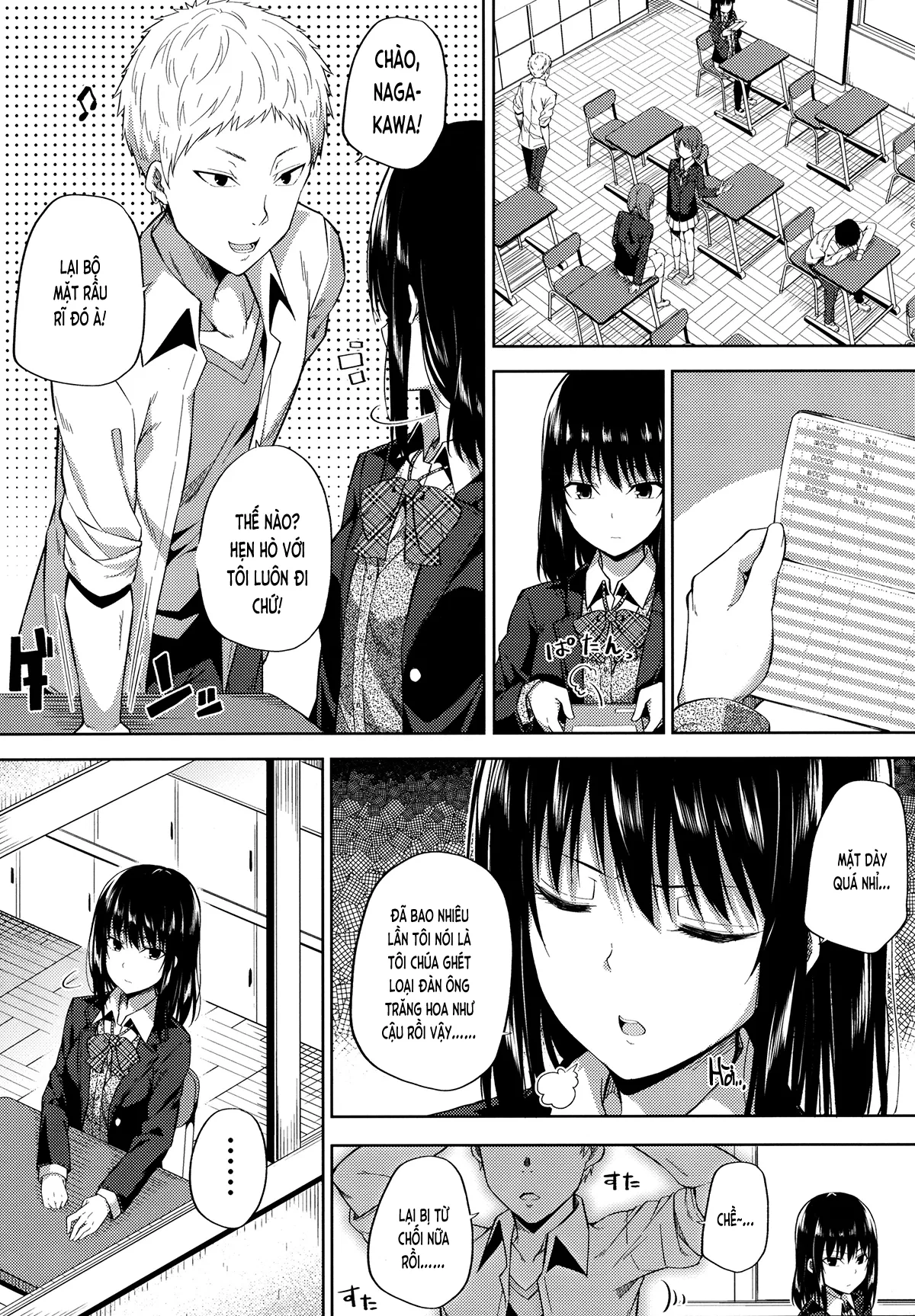 HentaiVN.net - Ảnh 8 - Anh ghét gái bán hoa sao ạ? (nguyên tác) [援交少女はお嫌いですか？ (オリジナル); Enkou Shoujo wa Okirai desu ka? (original)] - Chap 1