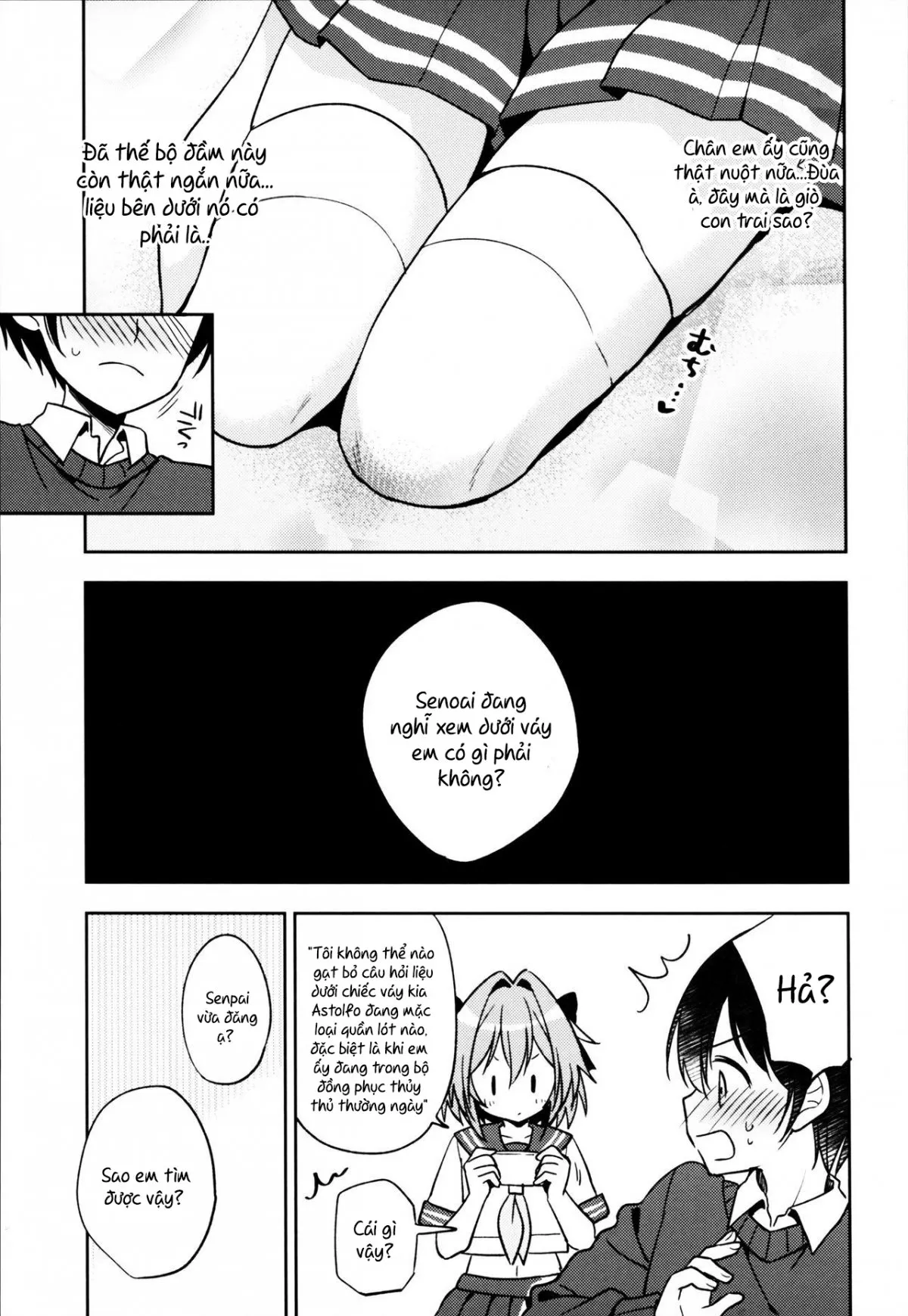 HentaiVN.net - Ảnh 11 - Astolfo Cos no Kouhai ni Kokuhaku Sarete Sex Shita Hanashi (Fate/Grand Order) - Chap 1