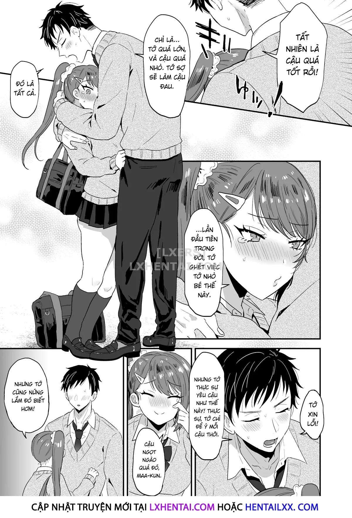 HentaiVN.net - Ảnh 11 - Size Complex [Comic Shitsurakuten 2021-05] - Chap 1