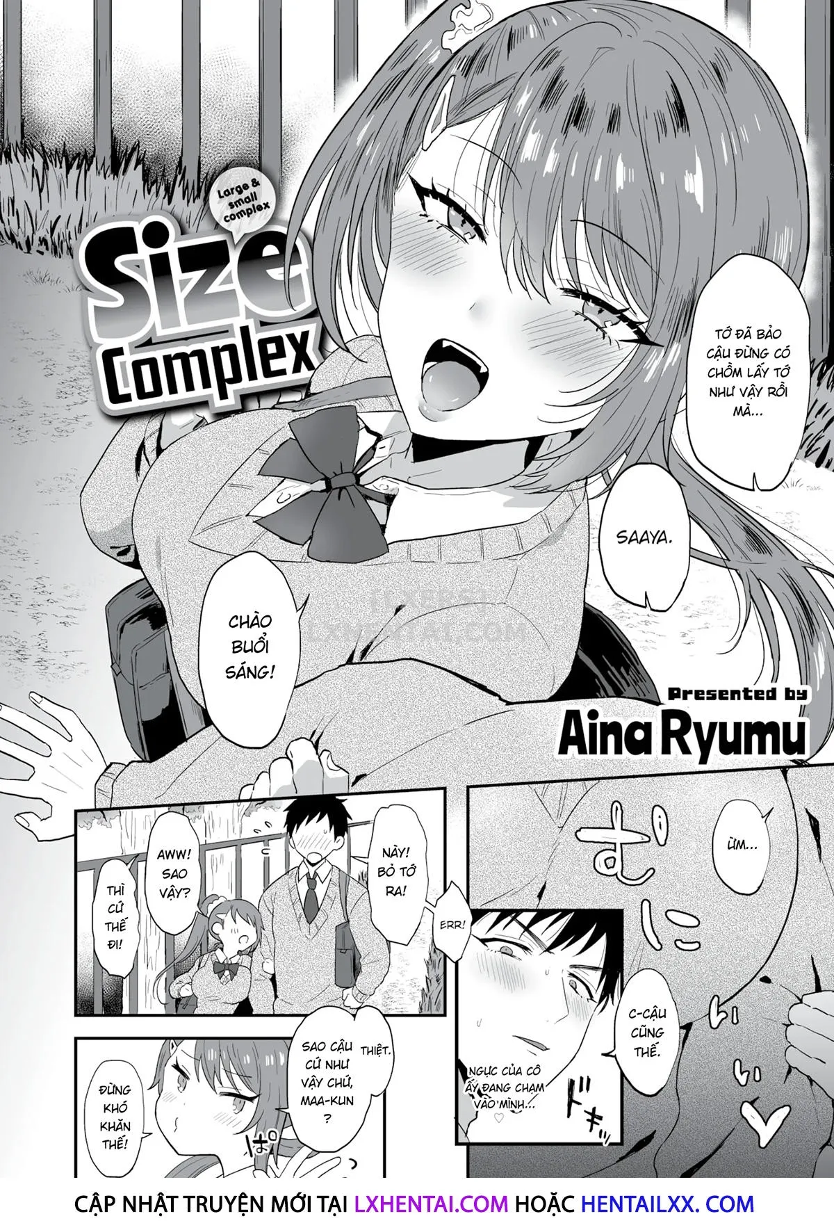 HentaiVN.net - Ảnh 4 - Size Complex [Comic Shitsurakuten 2021-05] - Chap 1