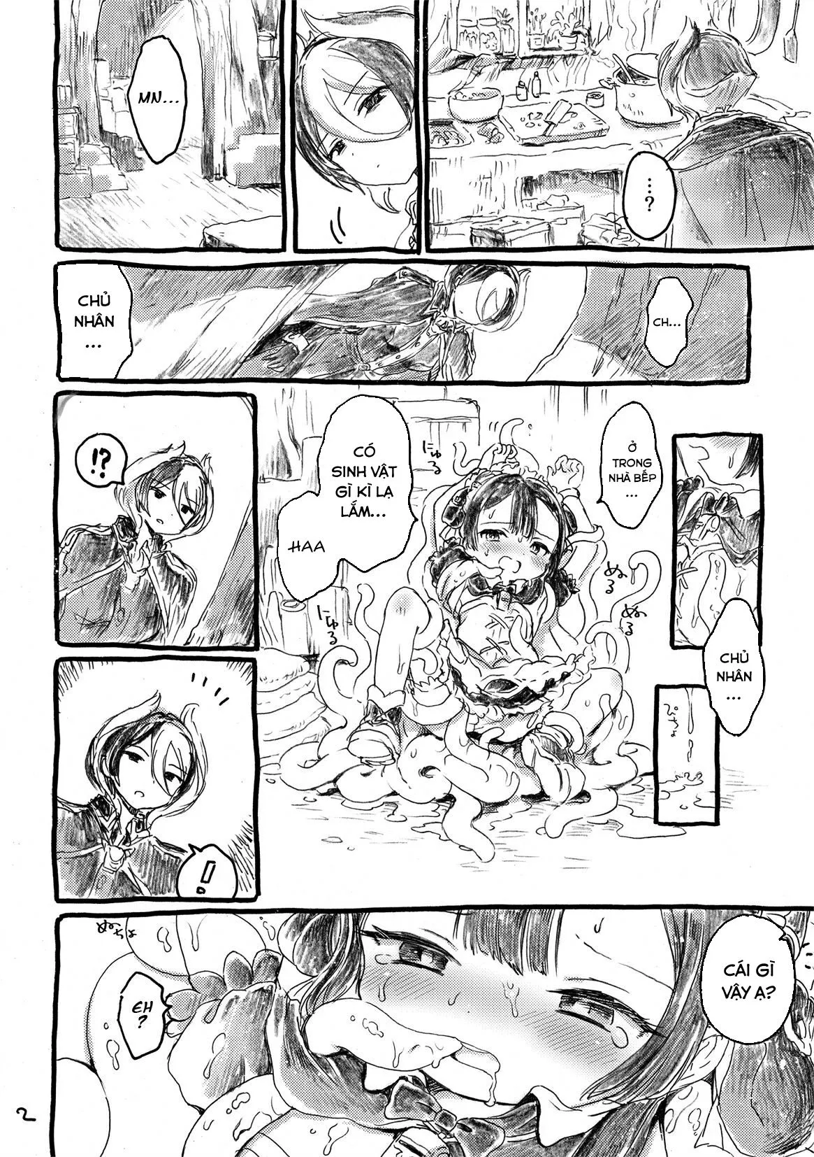 HentaiVN.net - Ảnh 3 - Fudou Kyou to Marulk no Abyss (Made In Abyss) [不動卿とマルルクのアビス] - Chap 1