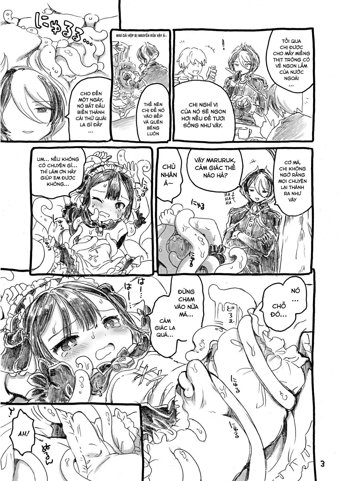HentaiVN.net - Ảnh 4 - Fudou Kyou to Marulk no Abyss (Made In Abyss) [不動卿とマルルクのアビス] - Chap 1