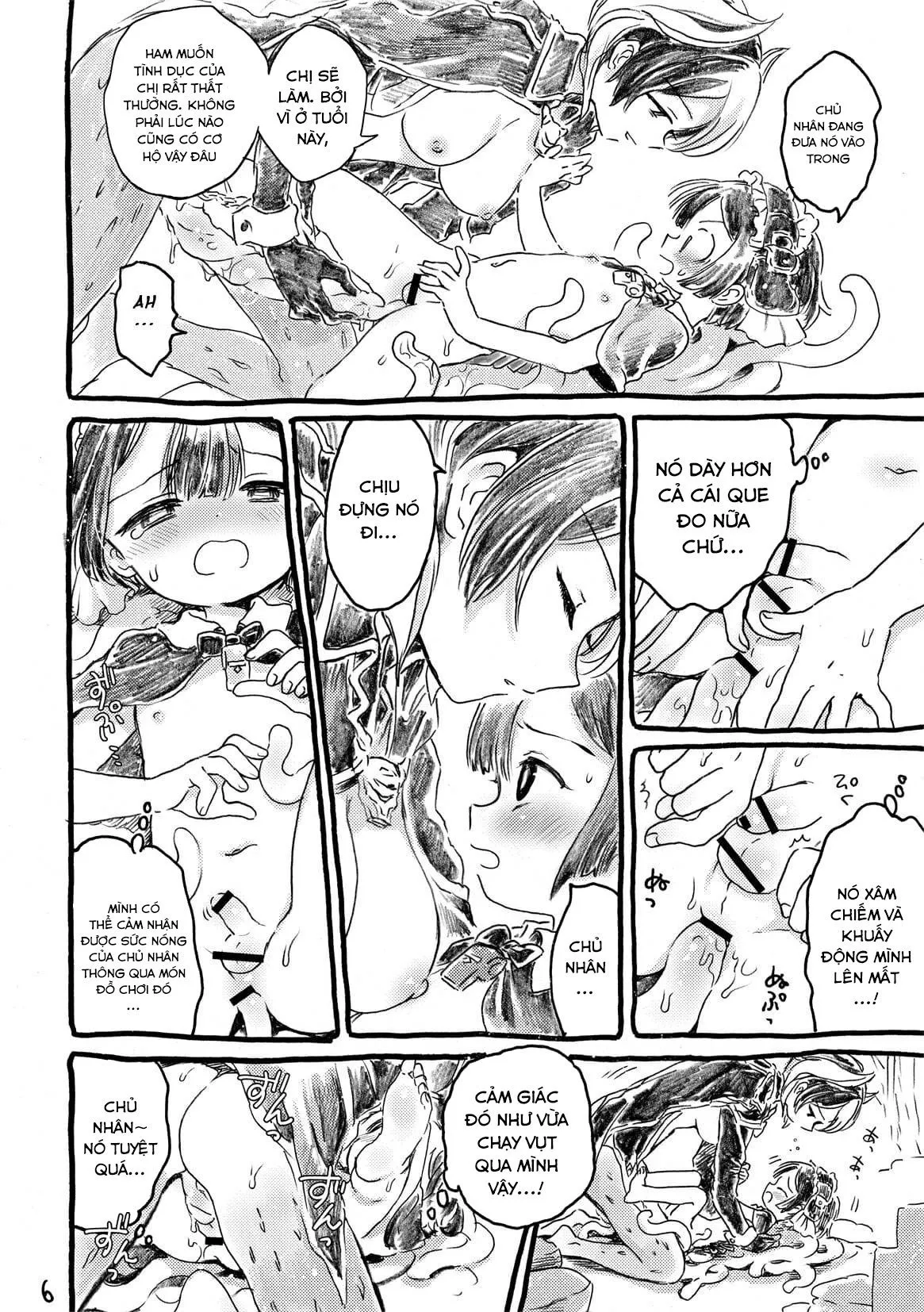 HentaiVN.net - Ảnh 7 - Fudou Kyou to Marulk no Abyss (Made In Abyss) [不動卿とマルルクのアビス] - Chap 1