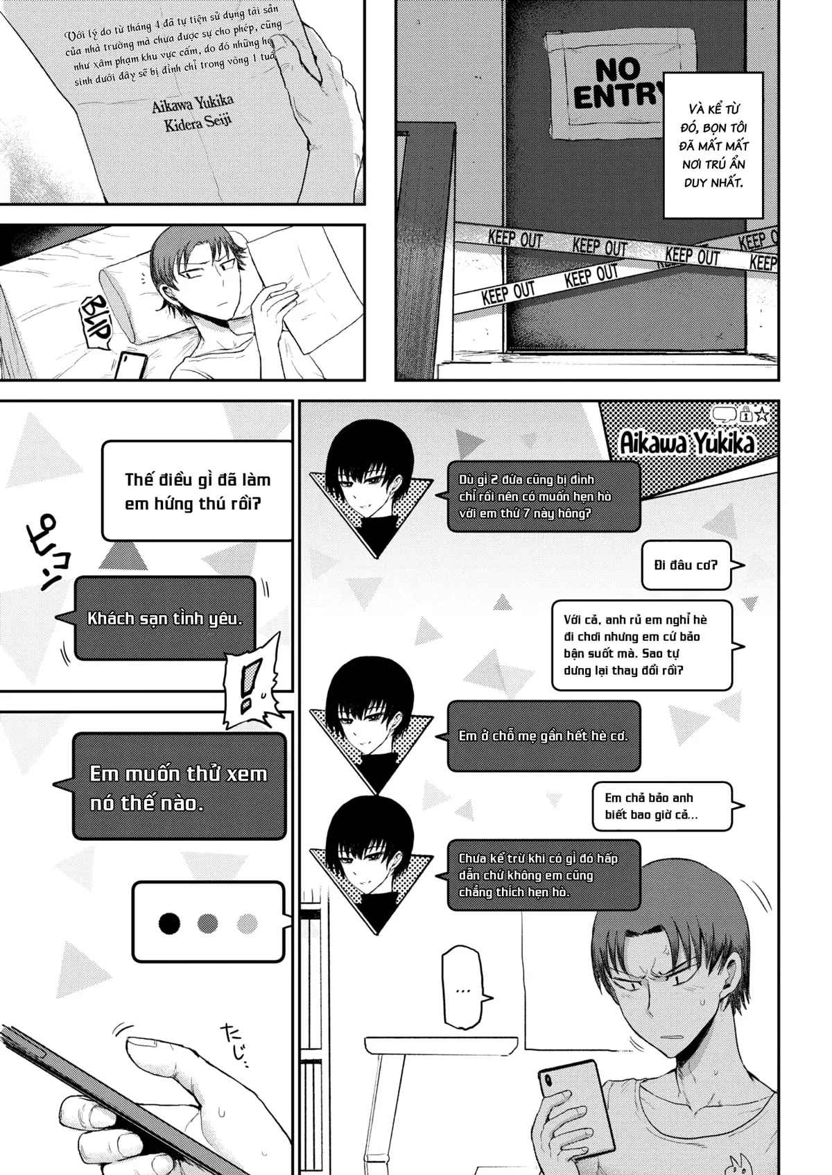 HentaiVN.net - Ảnh 4 - Tình yêu rắc rối - Chap 2