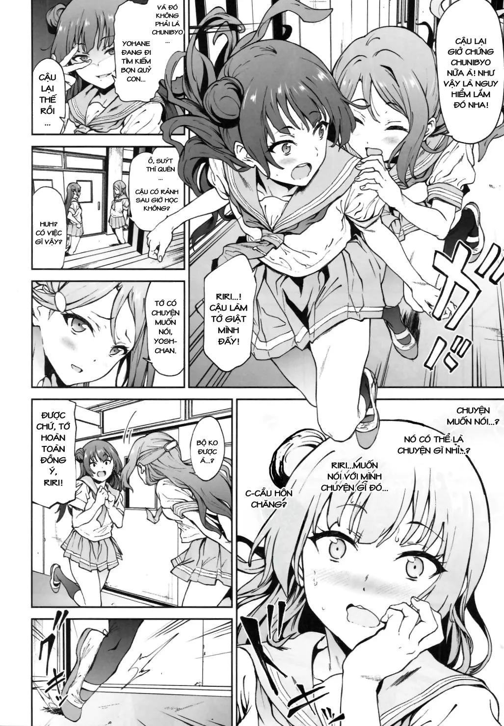 HentaiVN.net - Ảnh 4 - Yohane to Analx! (Love Live! Sunshine!!) - Chap 1