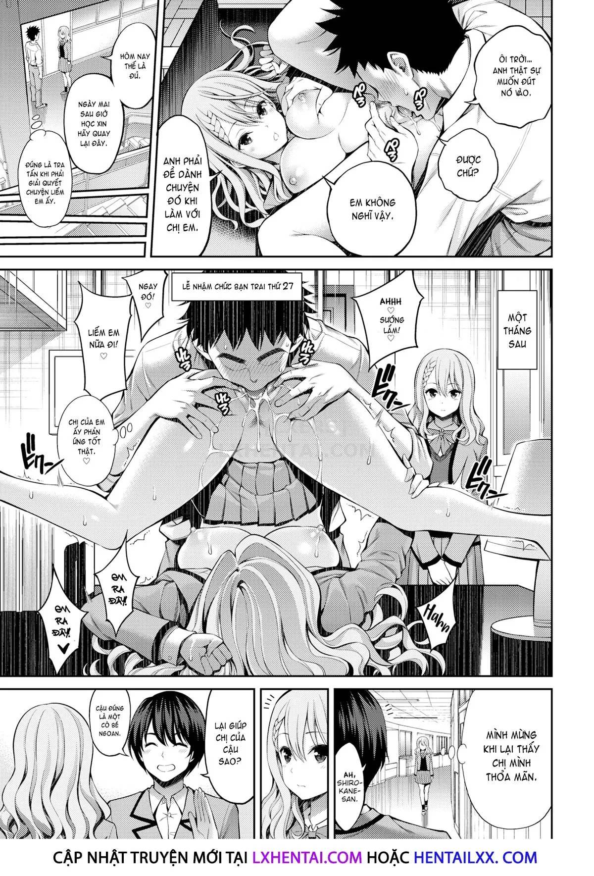 HentaiVN.net - Ảnh 4 - Sister X Lecture [Comic Kairakuten 2020-12] - Chap 1