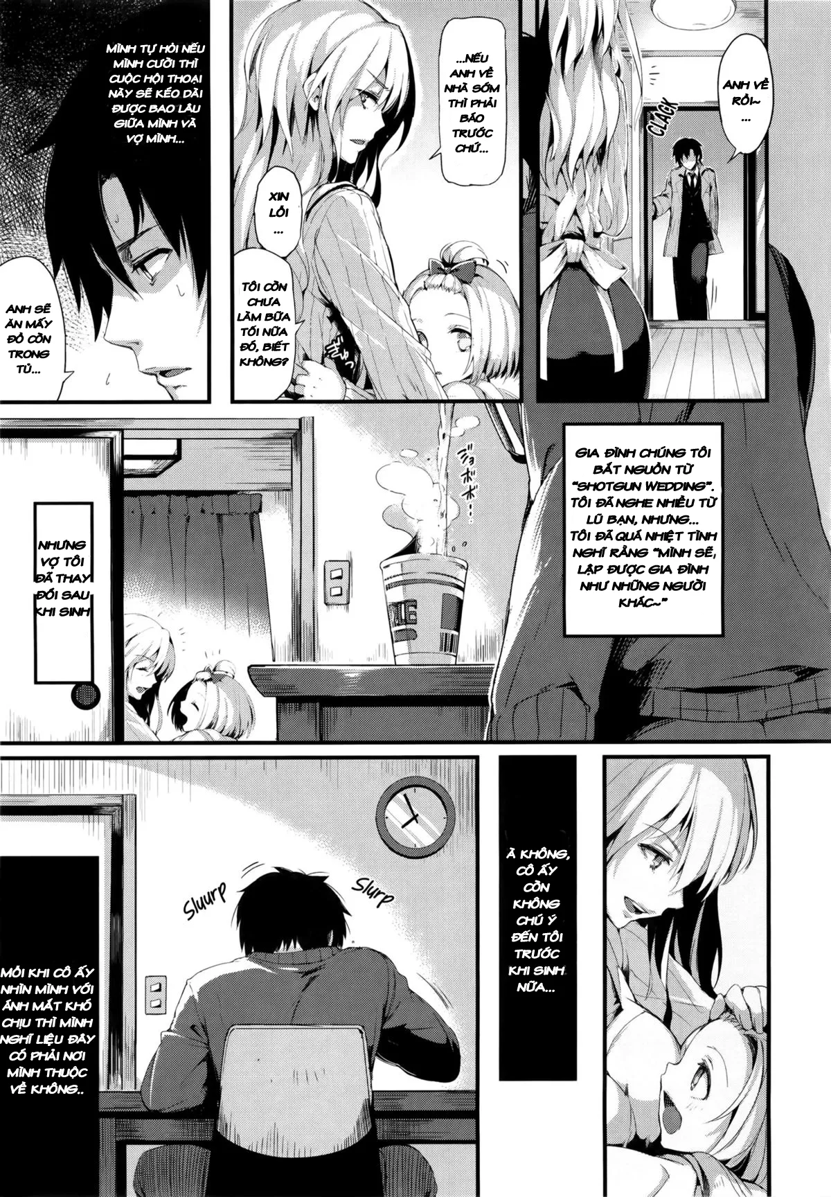 HentaiVN.net - Ảnh 3 - Fukanzen Kazoku [Imperfect Family] - Chap 1