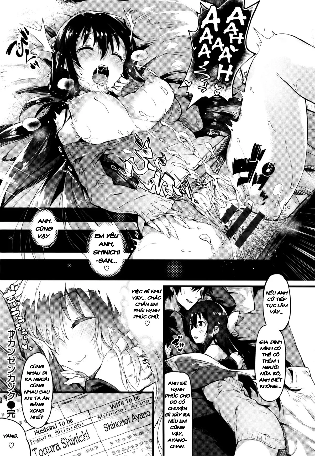 HentaiVN.net - Ảnh 7 - Fukanzen Kazoku [Imperfect Family] - Chap 2