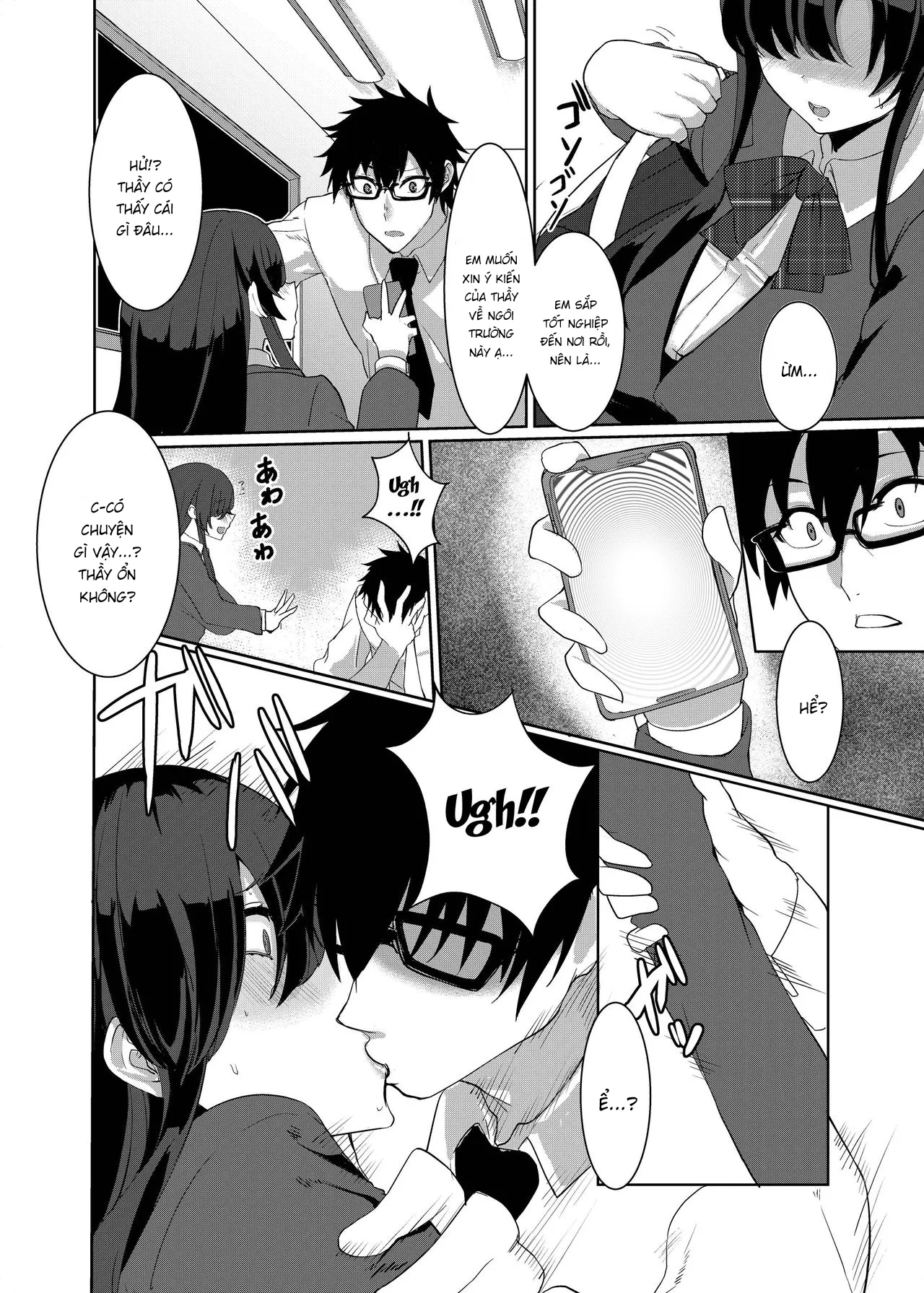HentaiVN.net - Ảnh 5 - Jimikei JK no [Saimin] Shinro Soudan - Chap 1