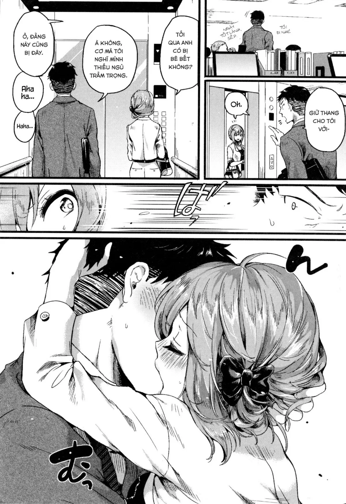 HentaiVN.net - Ảnh 16 - Mối Tình Công Sở [Suki Suki Otou-san] - Chap 2