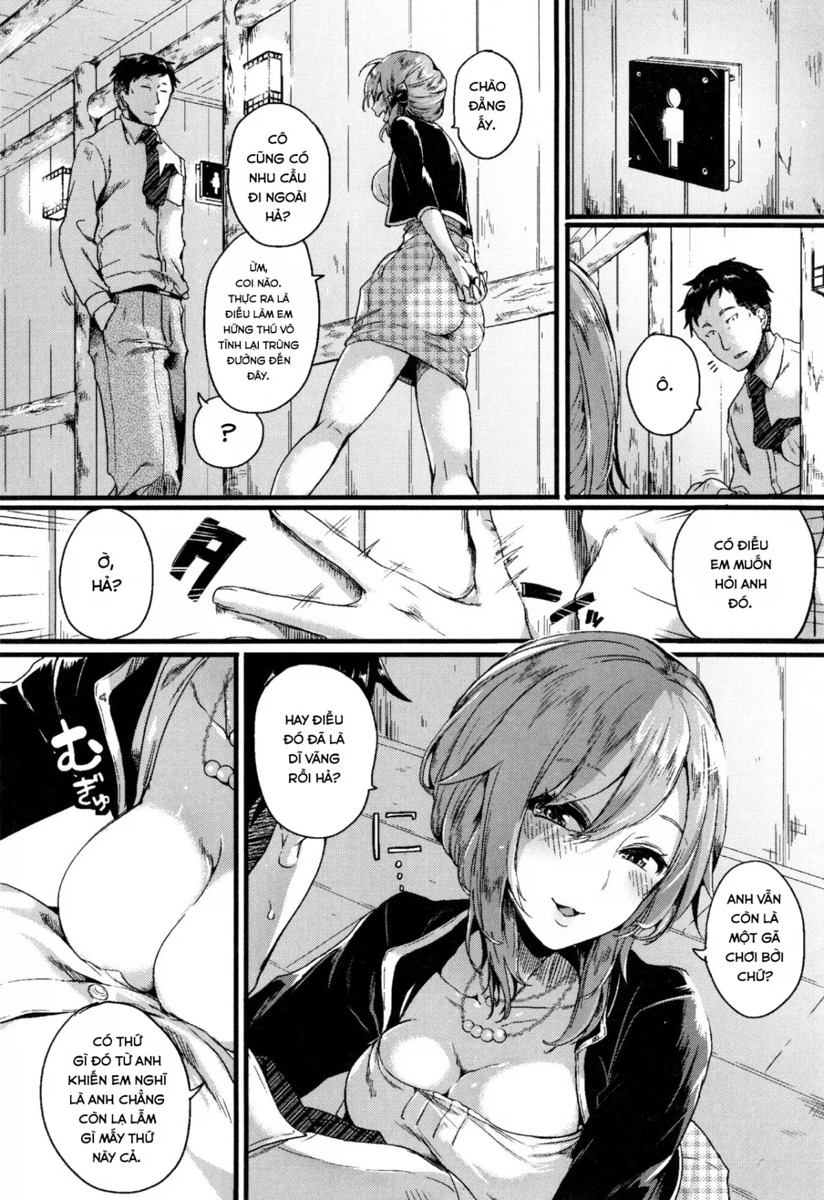 HentaiVN.net - Ảnh 4 - Mối Tình Công Sở [Suki Suki Otou-san] - Chap 2