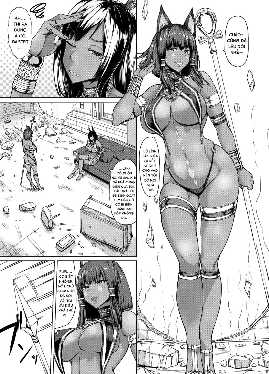 HentaiVN.net - Ảnh 5 - Bastet Kamisama to Anubis Kamisama - Chap 1