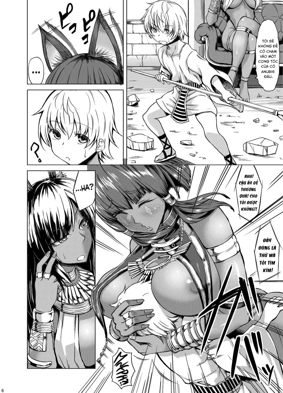 HentaiVN.net - Ảnh 6 - Bastet Kamisama to Anubis Kamisama - Chap 1