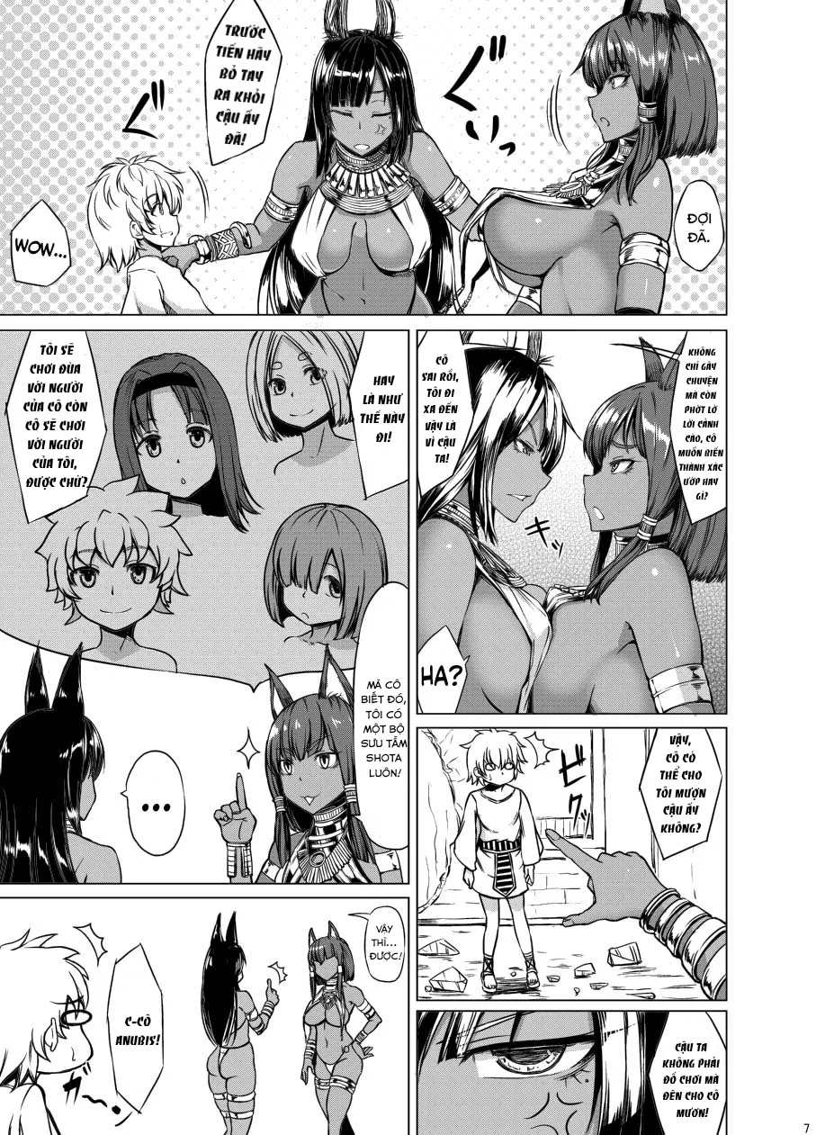 HentaiVN.net - Ảnh 7 - Bastet Kamisama to Anubis Kamisama - Chap 1