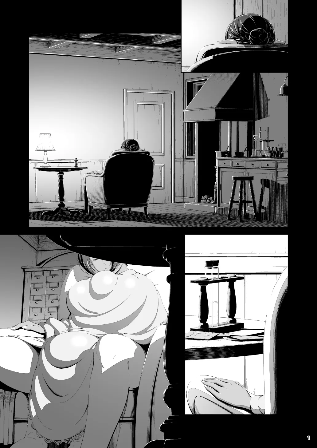 HentaiVN.net - Ảnh 4 - Shasei Gyoumu Deshiiri Koukan Jouken - Chap 1